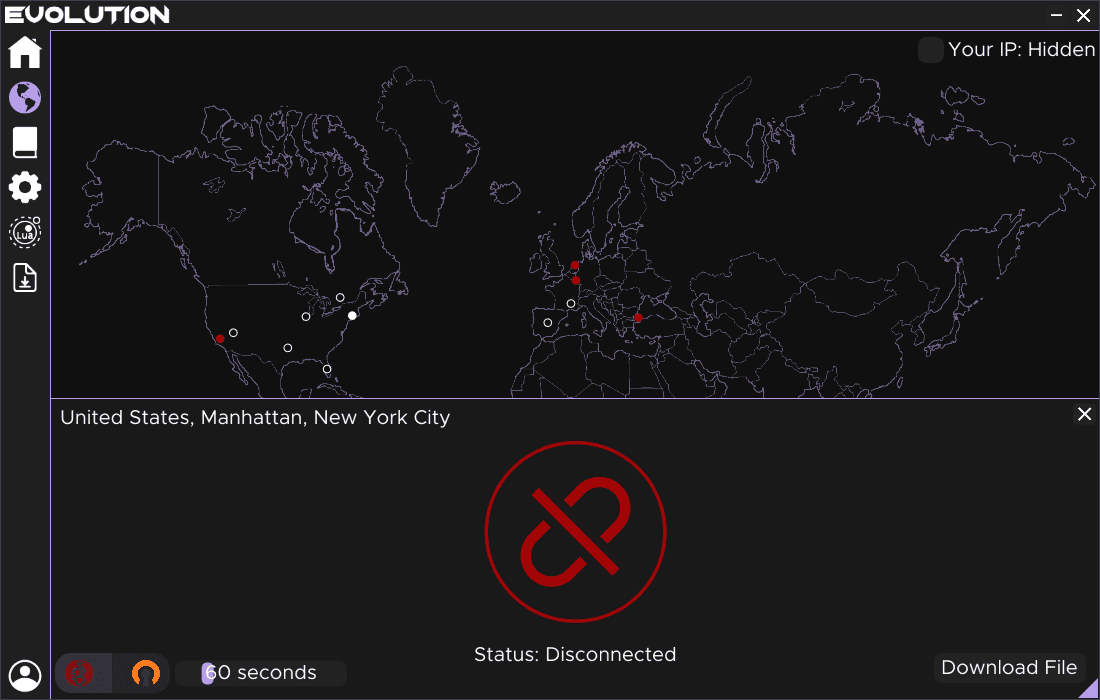 Evolution VPN 3 NYC